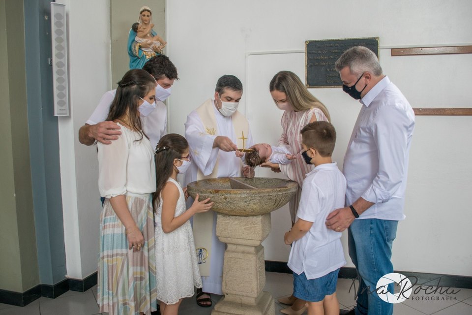 Batizado Igreja Matriz de Orleans - Davi
