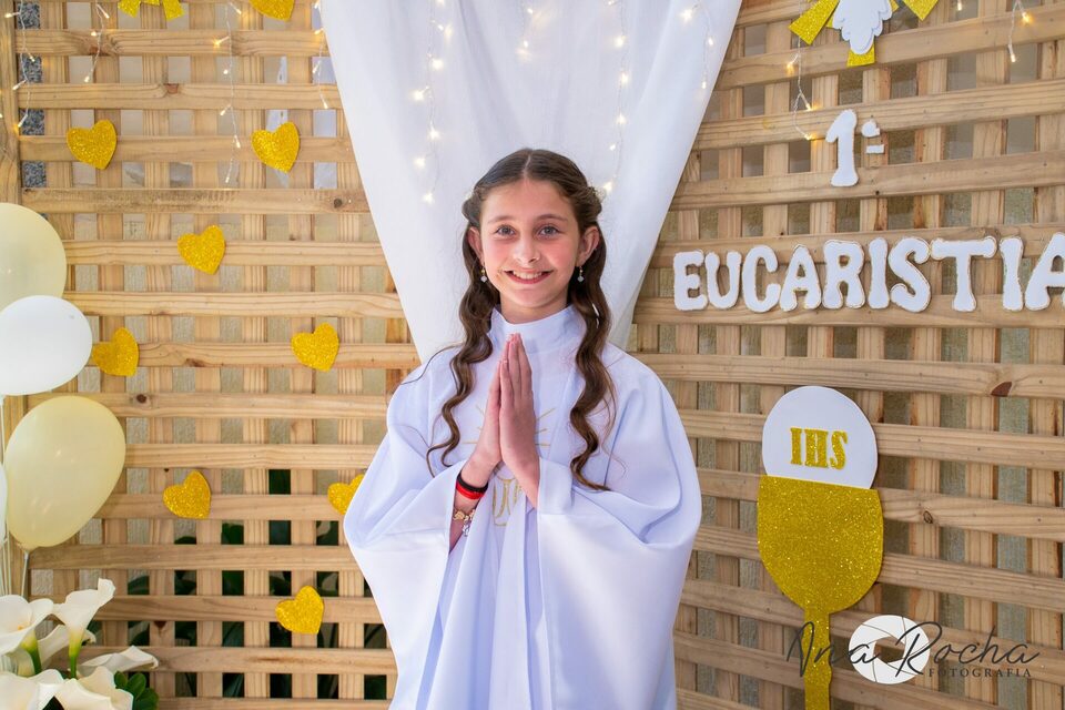 Primeira Comunhão Linha Pacheco - Ana Júlia