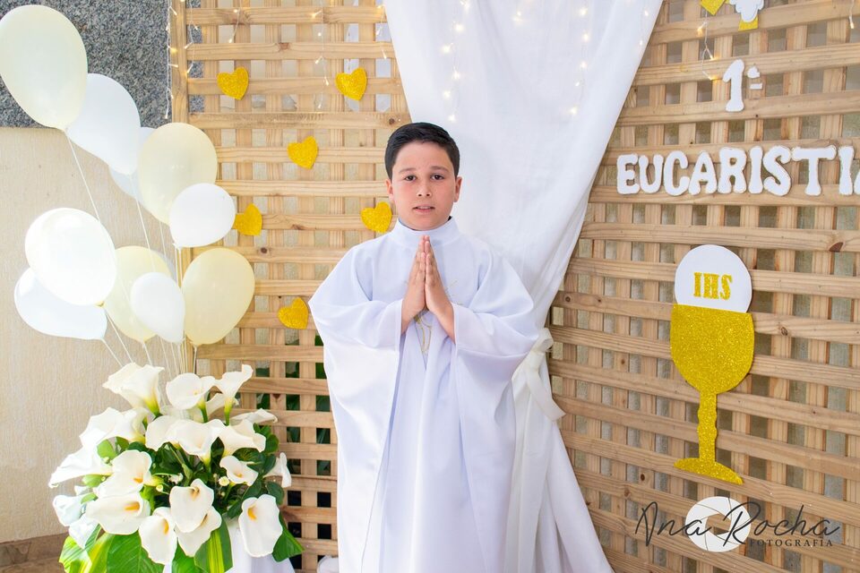 Primeira Comunhão Linha Pacheco - Vitor