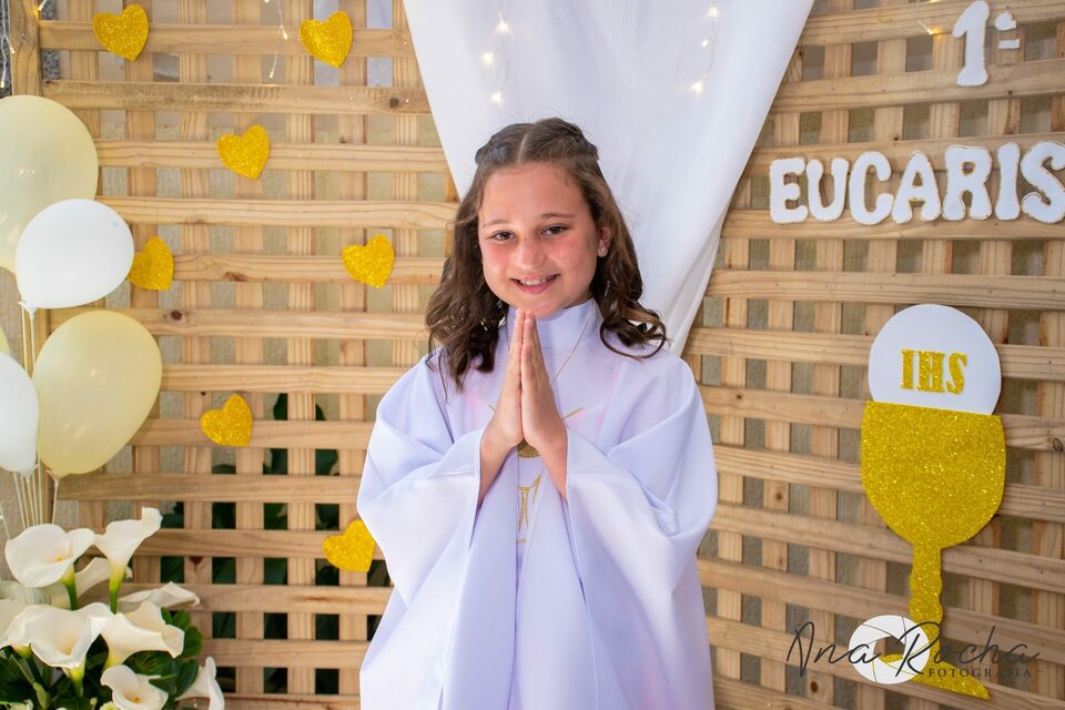 Primeira Comunhão Linha Pacheco - Heloisa