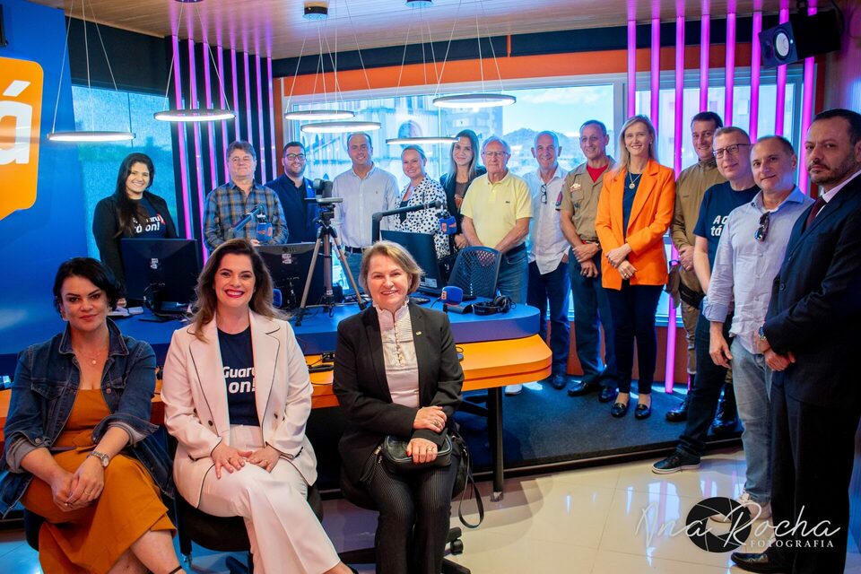 Inauguração novo espaço Rádio Guarujá - Autoridades e Convidados