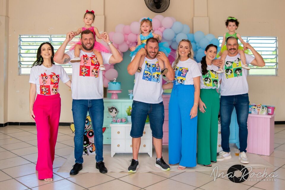 Aniversário 02 anos ♥ Antônia, Catarina e Maria Antônia