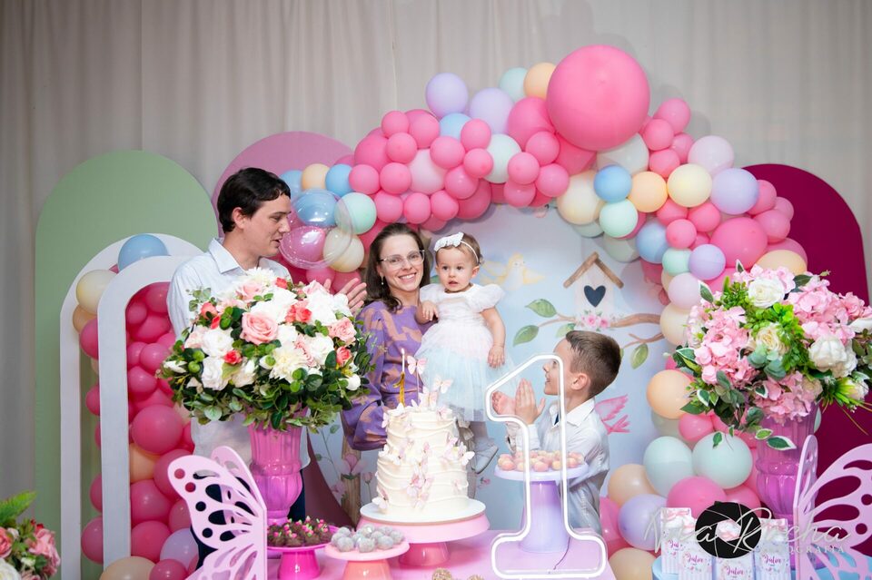 Aniversário 01 ano ♥ Júlia Durigon Uliano