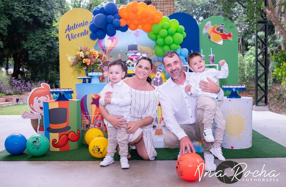 Aniversário 03 anos ♥ Antônio e Vicente