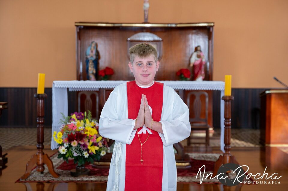 Tiago ♥ Primeira Comunhão Brusque