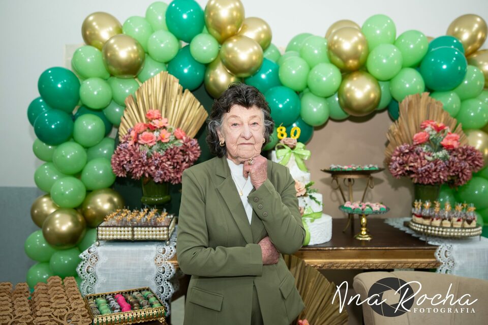 Aniversário 80 anos ♥ Tereza
